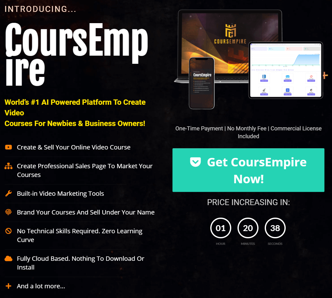 CoursEmpire Review - What is CoursEmpire?
