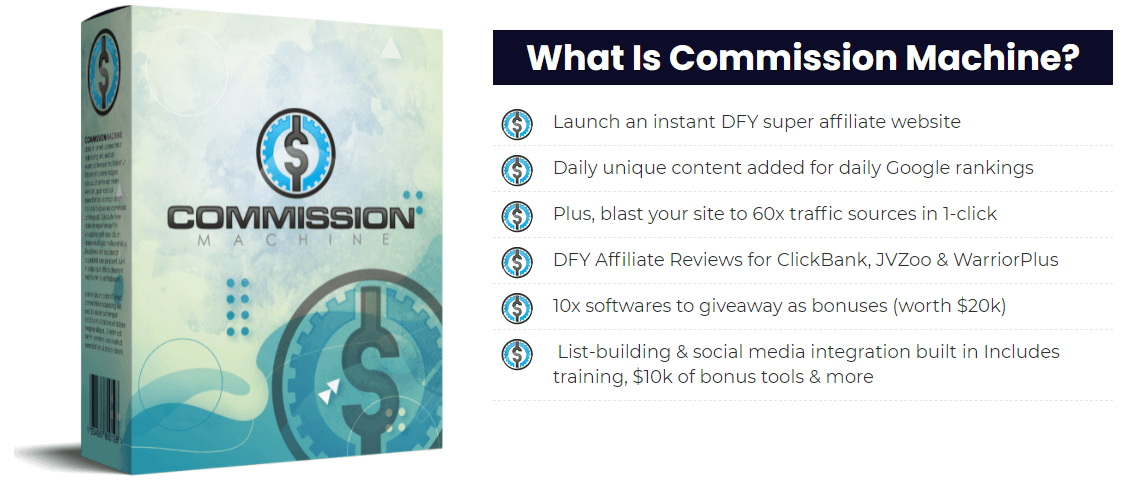 What is Commission Machine?